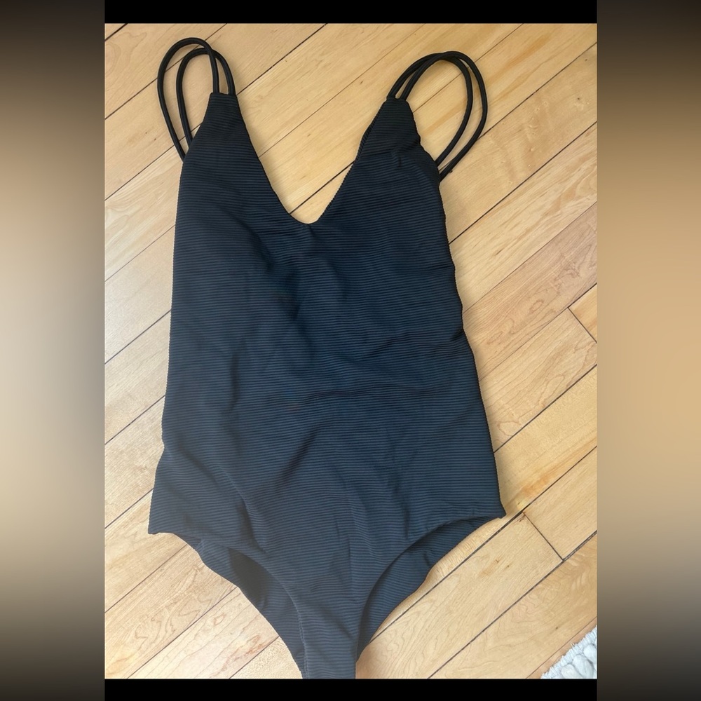 Citrine one piece bathing suit